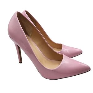 Y-NOT Chic Pastel Pink Leather‎ Patent Pumps Women's Heels Size 6.5